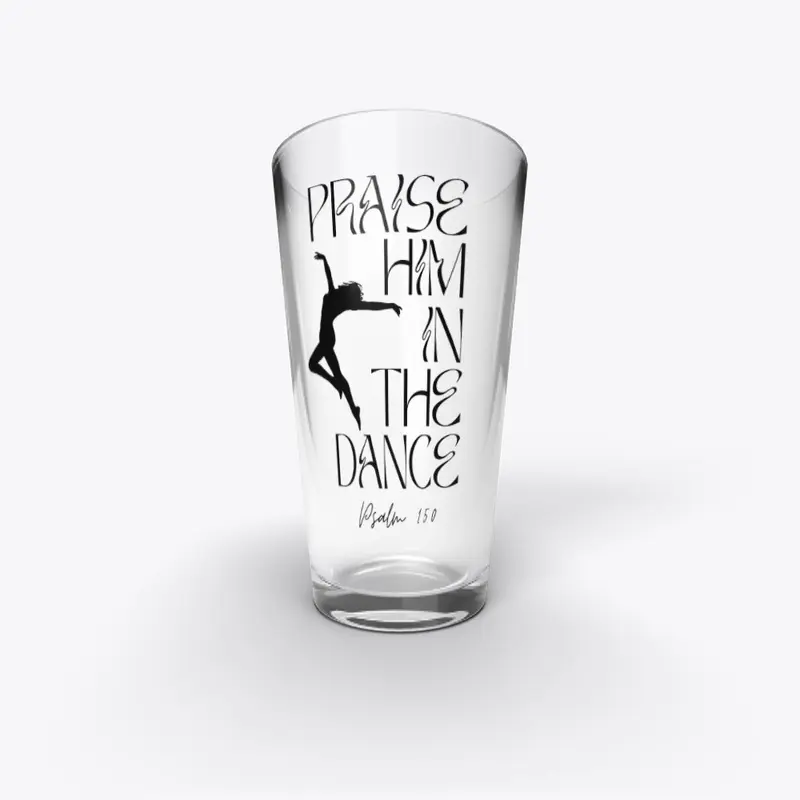 Praise Him in the Dance - blk font