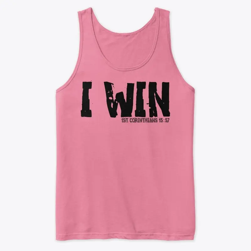 I WIN -Christian tees and cups-blk font