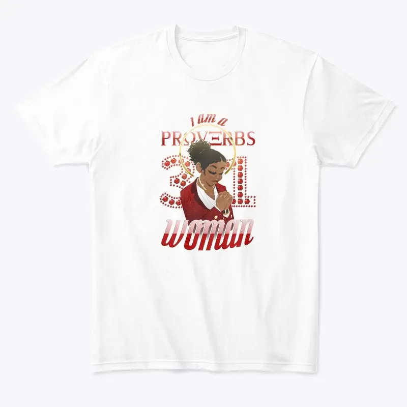 I AM a Proverbs 31 Praying Woman-red fnt