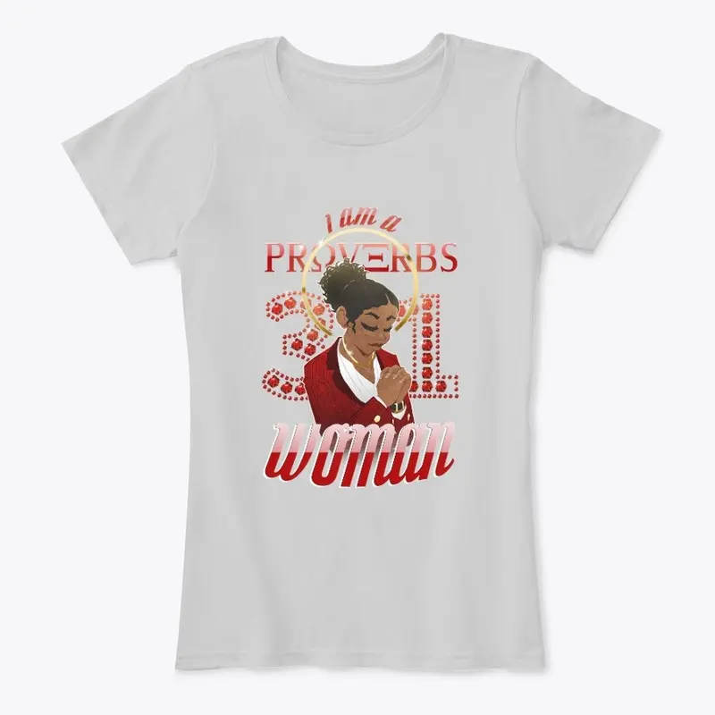 I AM a Proverbs 31 Praying Woman-red fnt